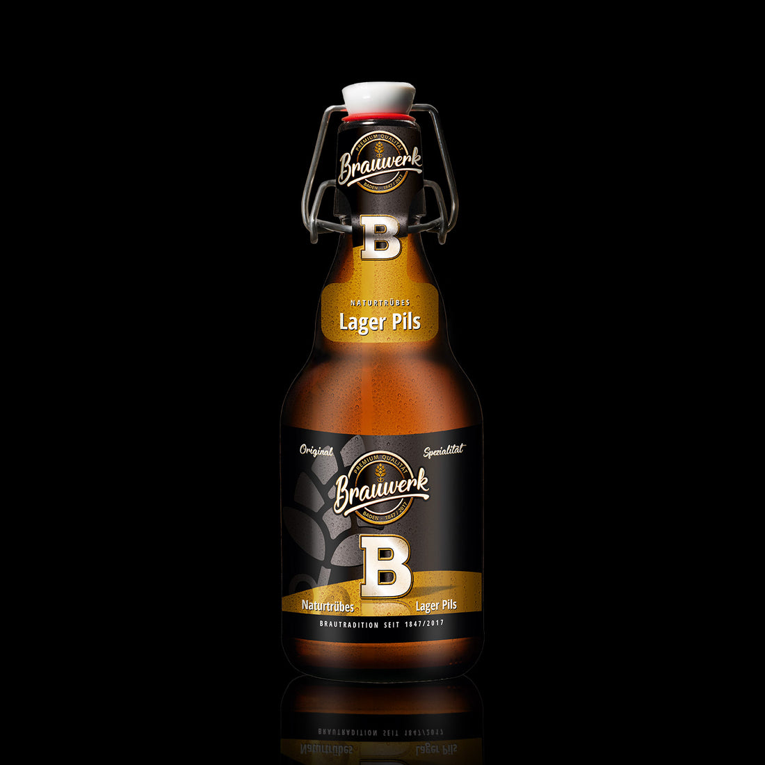 Brauwerk "B" Lager Pils 12x0,33l Brauwerk Baden